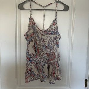 Multi color large Abercrombie tank.